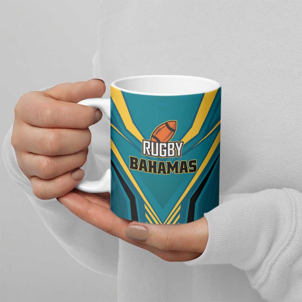 Custom Rugby Bahamas Ceramic Mug The Bahamas Go Champion - Wonder Print Shop