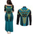 Custom Rugby Bahamas Couples Matching Puletasi and Long Sleeve Button Shirt The Bahamas Go Champion - Wonder Print Shop