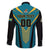 Custom Rugby Bahamas Family Matching Long Sleeve Bodycon Dress and Hawaiian Shirt The Bahamas Go Champion - Wonder Print Shop
