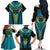 Custom Rugby Bahamas Family Matching Off The Shoulder Long Sleeve Dress and Hawaiian Shirt The Bahamas Go Champion - Wonder Print Shop