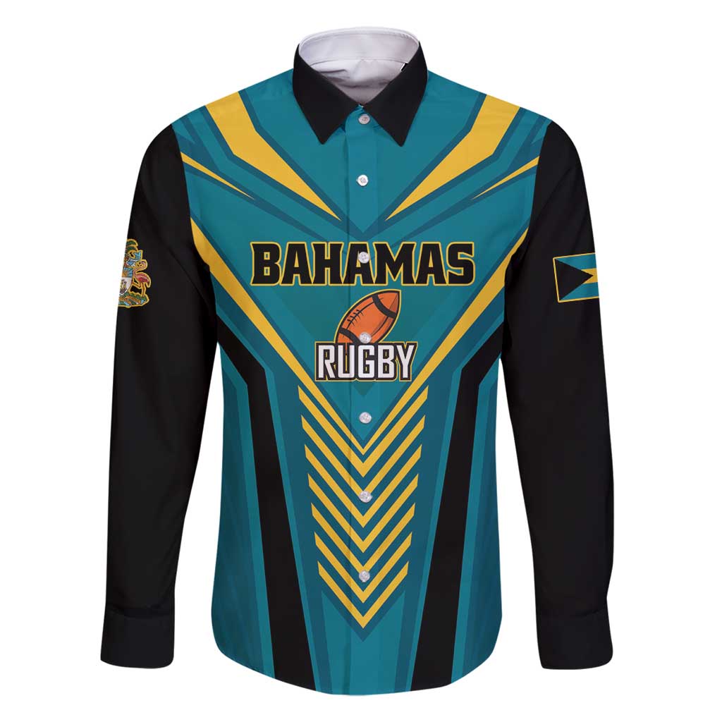 Custom Rugby Bahamas Family Matching Tank Maxi Dress and Hawaiian Shirt The Bahamas Go Champion - Wonder Print Shop