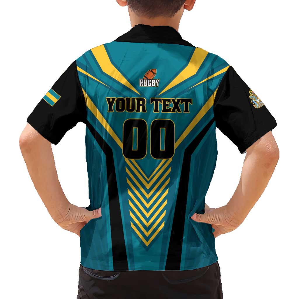 Custom Rugby Bahamas Kid Hawaiian Shirt The Bahamas Go Champion - Wonder Print Shop