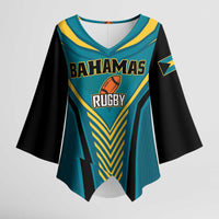 Custom Rugby Bahamas Kimono Sleeve Blouse The Bahamas Go Champion - Wonder Print Shop
