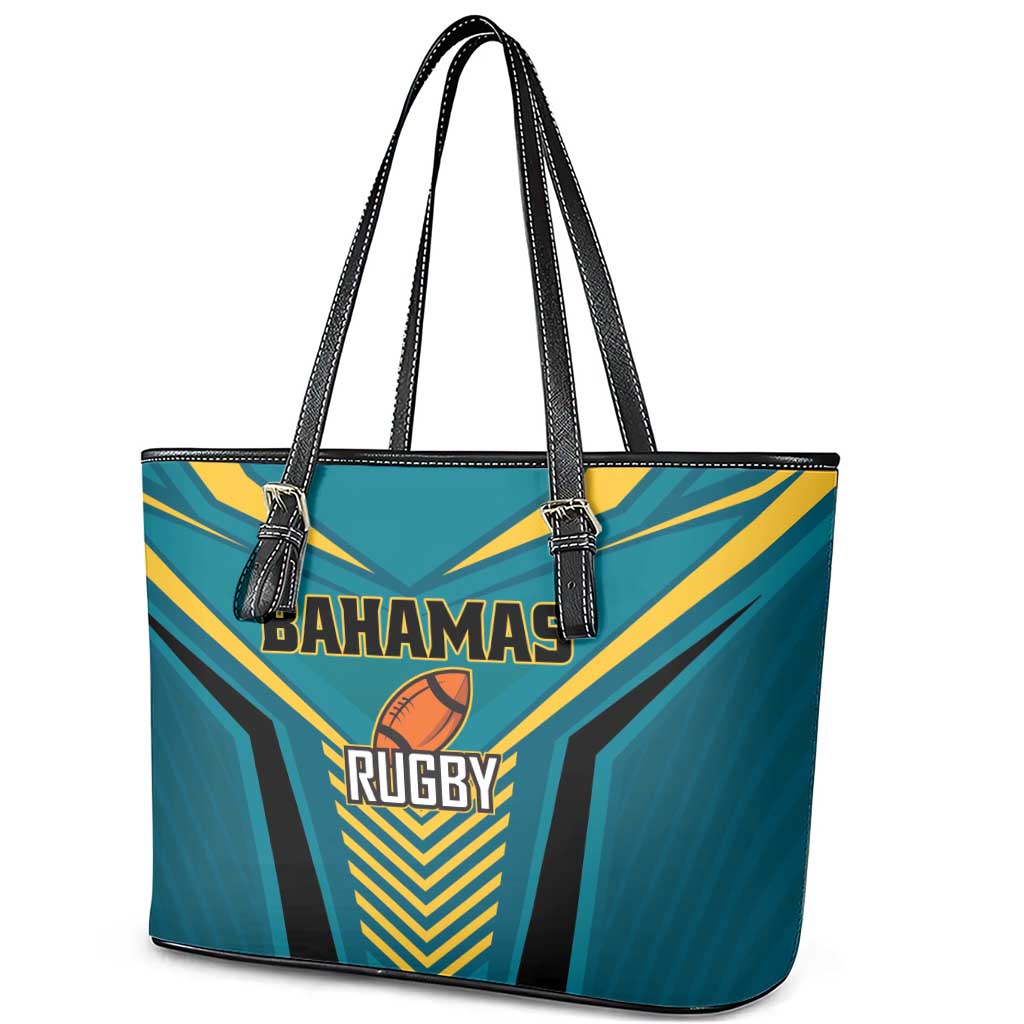 Rugby Bahamas Leather Tote Bag The Bahamas Go Champion - Wonder Print Shop