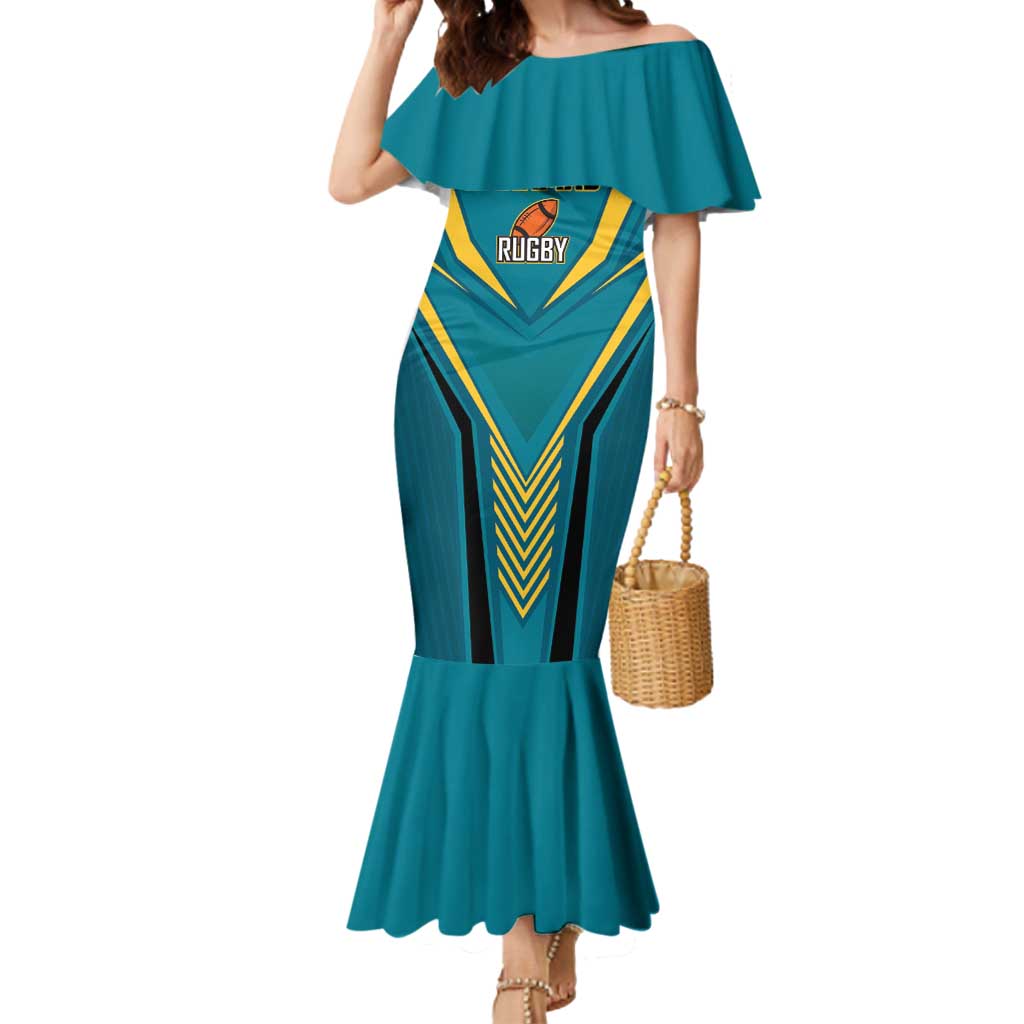 Custom Rugby Bahamas Mermaid Dress The Bahamas Go Champion - Wonder Print Shop