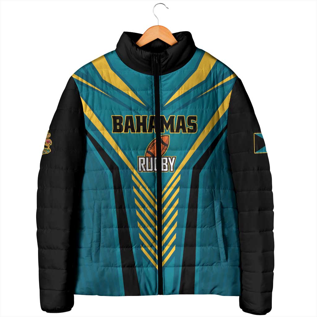 Custom Rugby Bahamas Padded Jacket The Bahamas Go Champion - Wonder Print Shop