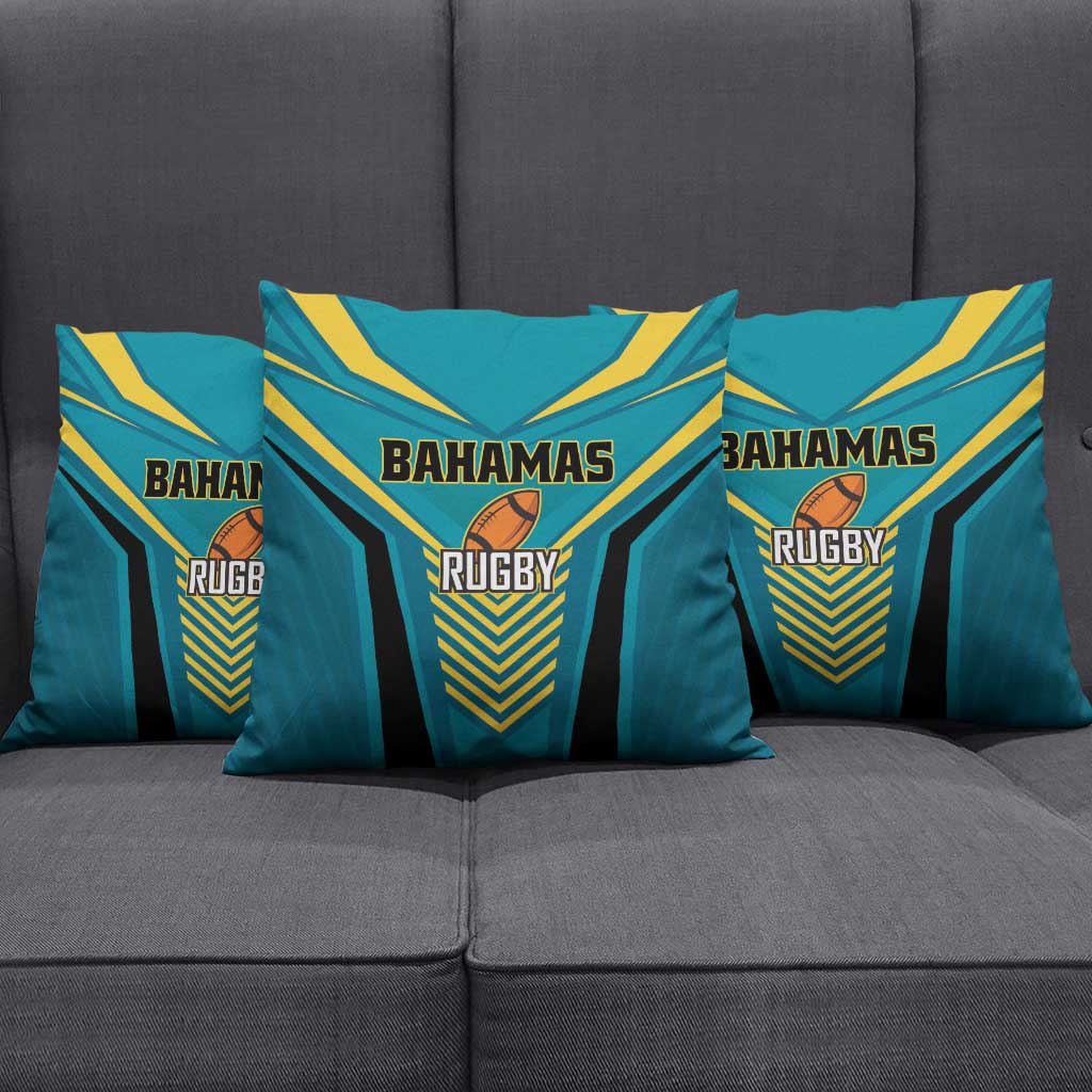 Rugby Bahamas Pillow Cover The Bahamas Go Champion - Wonder Print Shop