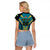 Custom Rugby Bahamas Raglan Cropped T Shirt The Bahamas Go Champion - Wonder Print Shop