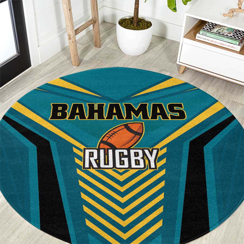Rugby Bahamas Round Carpet The Bahamas Go Champion - Wonder Print Shop
