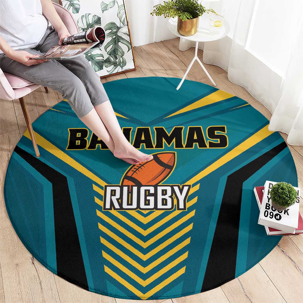 Rugby Bahamas Round Carpet The Bahamas Go Champion - Wonder Print Shop
