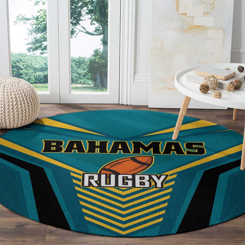 Rugby Bahamas Round Carpet The Bahamas Go Champion - Wonder Print Shop