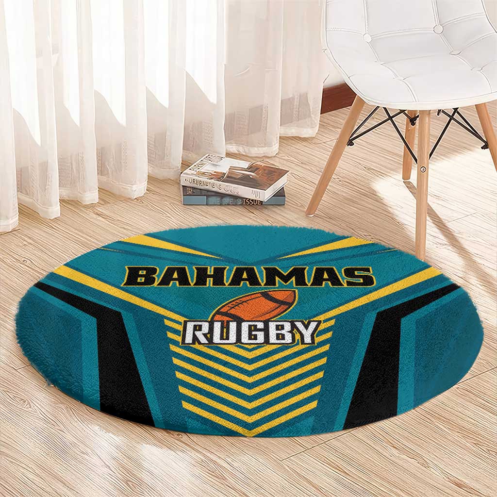 Rugby Bahamas Round Carpet The Bahamas Go Champion - Wonder Print Shop