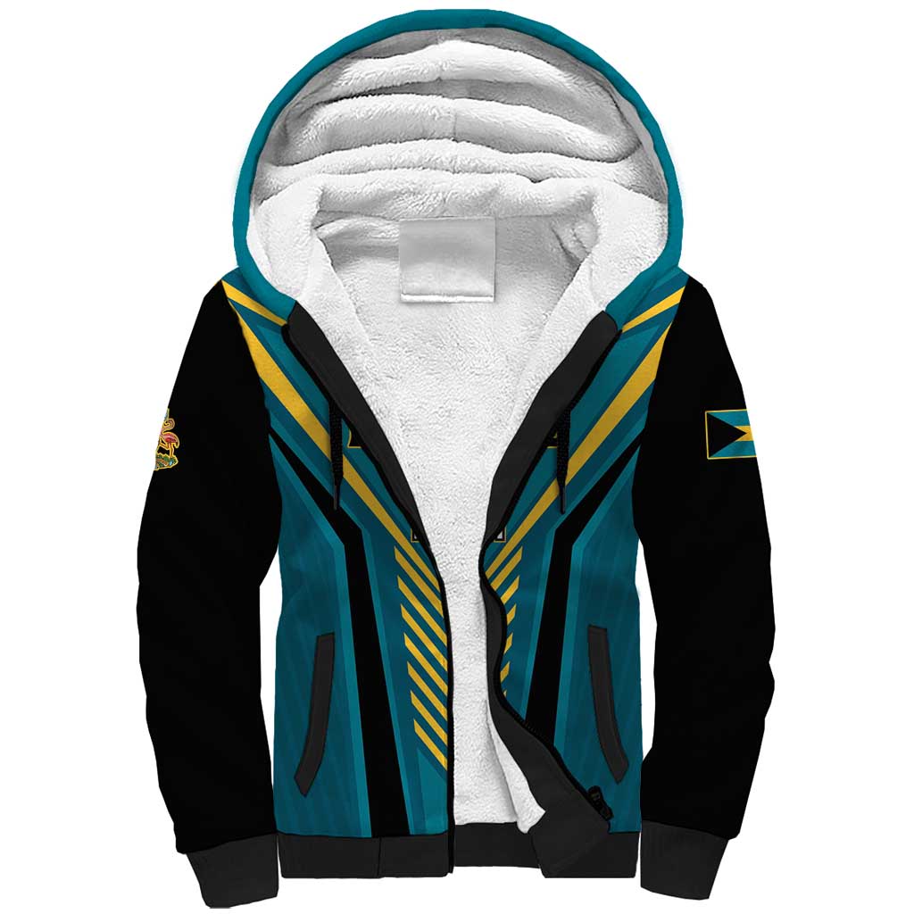 Custom Rugby Bahamas Sherpa Hoodie The Bahamas Go Champion - Wonder Print Shop