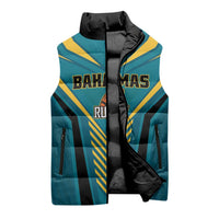 Custom Rugby Bahamas Sleeveless Puffer Jacket The Bahamas Go Champion - Wonder Print Shop