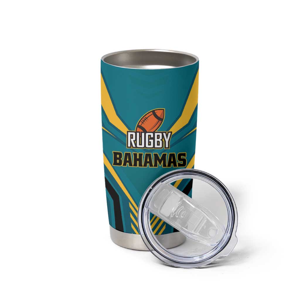 Custom Rugby Bahamas Tumbler Cup The Bahamas Go Champion - Wonder Print Shop