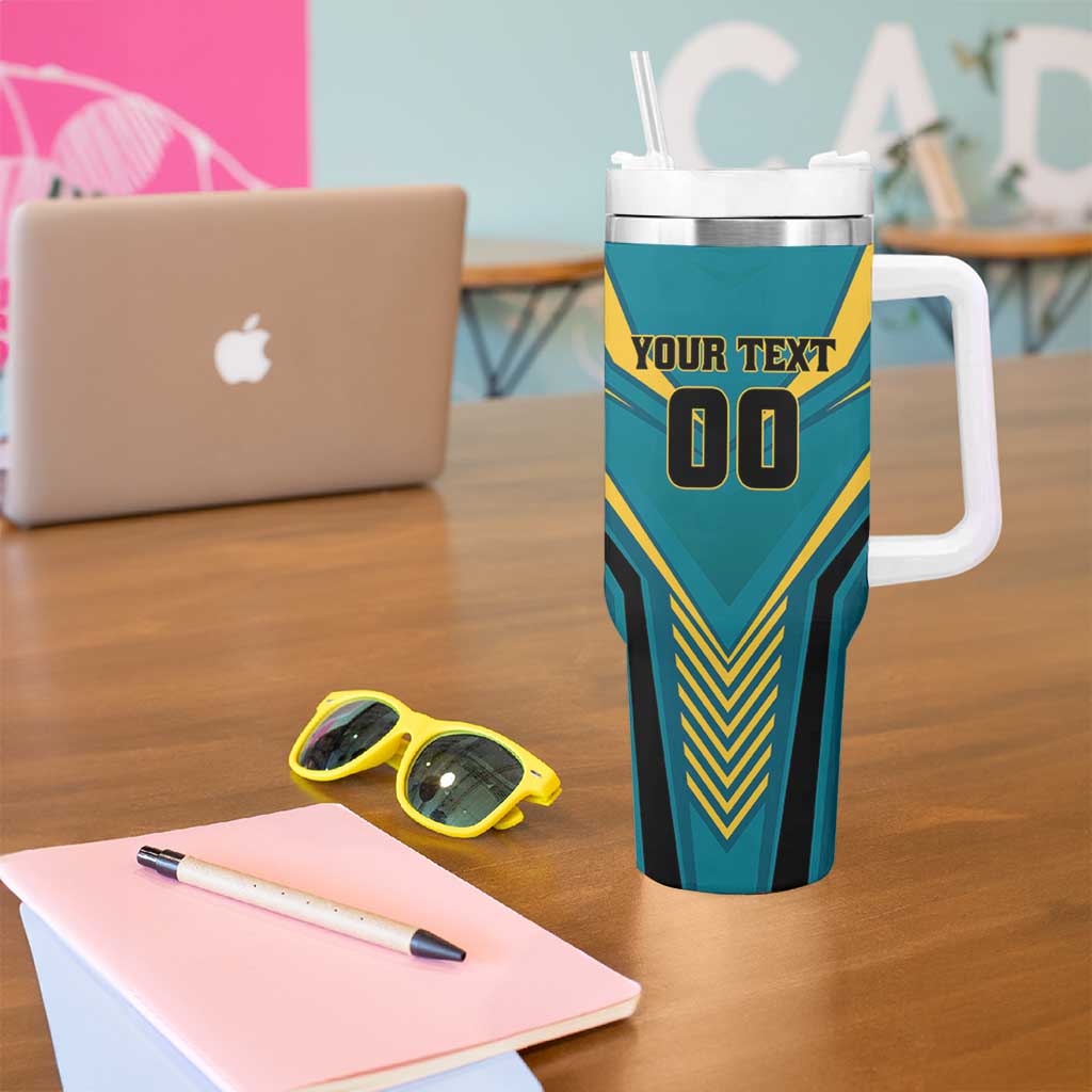 Custom Rugby Bahamas Tumbler With Handle The Bahamas Go Champion - Wonder Print Shop