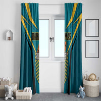Rugby Bahamas Window Curtain The Bahamas Go Champion - Wonder Print Shop