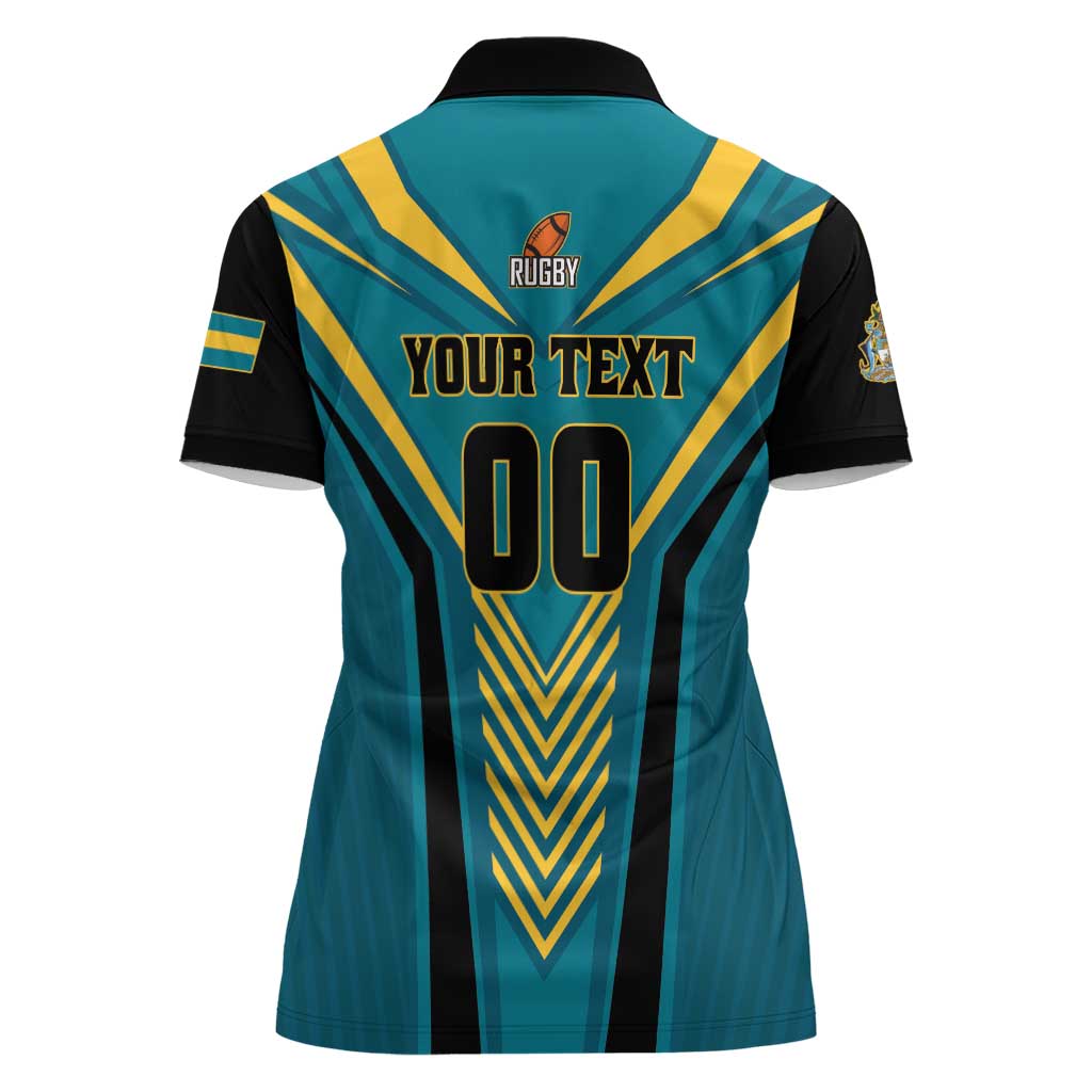 Custom Rugby Bahamas Women Polo Shirt The Bahamas Go Champion - Wonder Print Shop