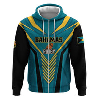 Custom Rugby Bahamas Zip Hoodie The Bahamas Go Champion - Wonder Print Shop