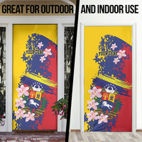 Personalized Venezuela Orchid Cattleya Mossiae Door Cover Flag Color Inspired