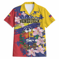 Personalized Venezuela Orchid Cattleya Mossiae Hawaiian Shirt Flag Color Inspired