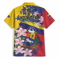 Personalized Venezuela Orchid Cattleya Mossiae Hawaiian Shirt Flag Color Inspired
