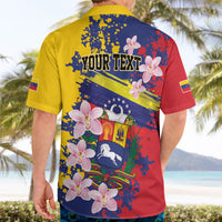 Personalized Venezuela Orchid Cattleya Mossiae Hawaiian Shirt Flag Color Inspired