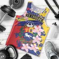 Personalized Venezuela Orchid Cattleya Mossiae Men Tank Top Flag Color Inspired