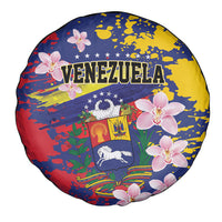 Venezuela Orchid Cattleya Mossiae Spare Tire Cover Flag Color Inspired
