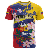 Personalized Venezuela Orchid Cattleya Mossiae T Shirt Flag Color Inspired