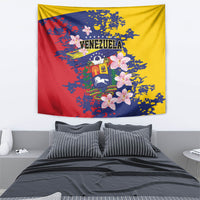Venezuela Orchid Cattleya Mossiae Tapestry Flag Color Inspired