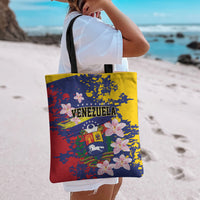 Venezuela Orchid Cattleya Mossiae Tote Bag Flag Color Inspired