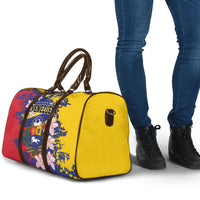 Venezuela Orchid Cattleya Mossiae Travel Bag Flag Color Inspired