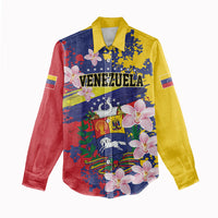 Personalized Venezuela Orchid Cattleya Mossiae Women Casual Shirt Flag Color Inspired