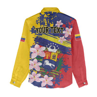 Personalized Venezuela Orchid Cattleya Mossiae Women Casual Shirt Flag Color Inspired