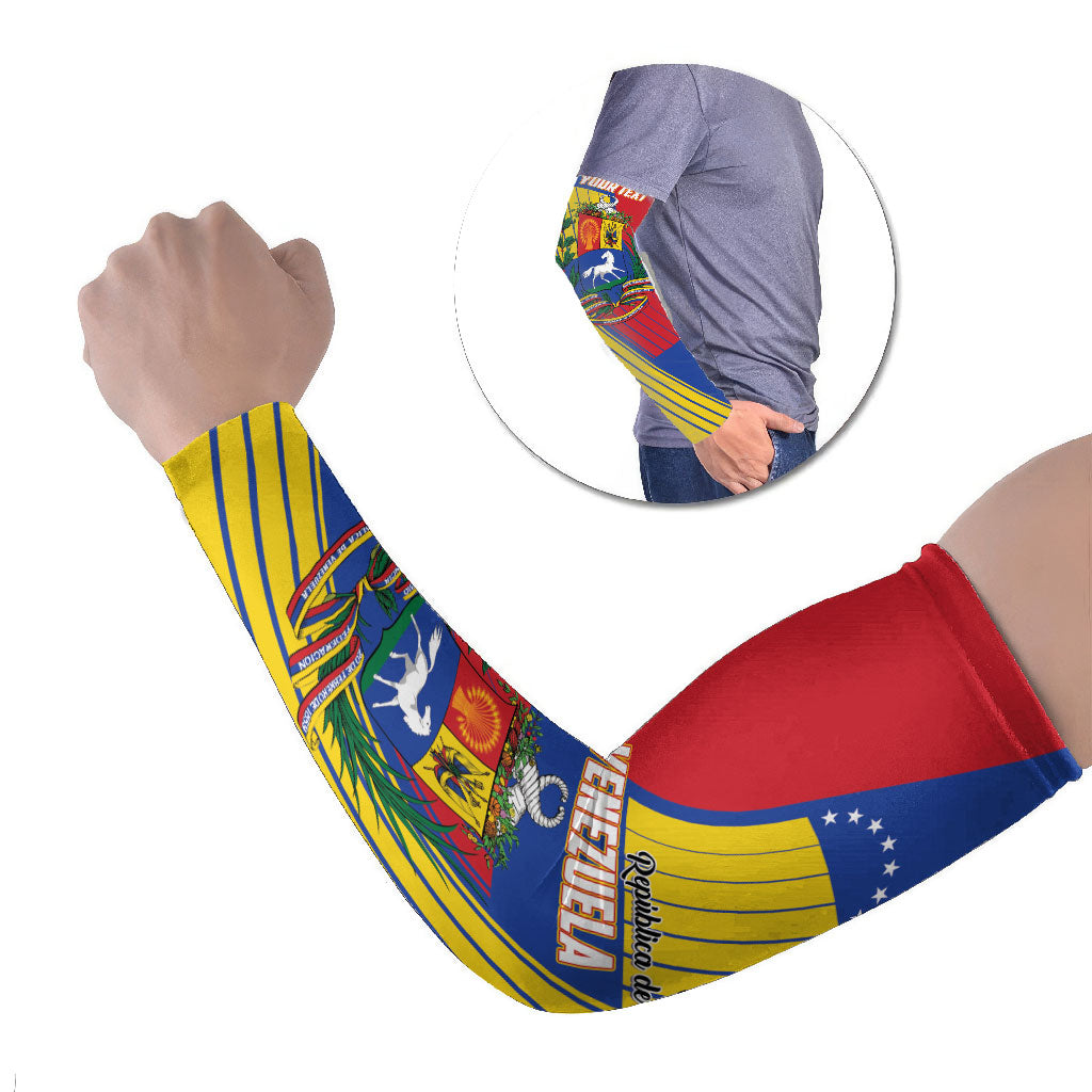 Personalized Republic of Venezuela Arm Sleeves Flag Color Inspired