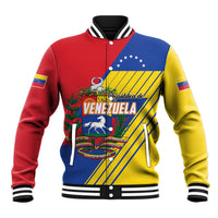 Personalized Republic of Venezuela Baseball Jacket Flag Color Inspired
