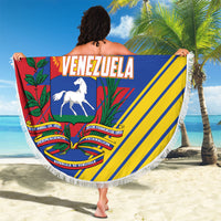 Republic of Venezuela Beach Blanket Flag Color Inspired