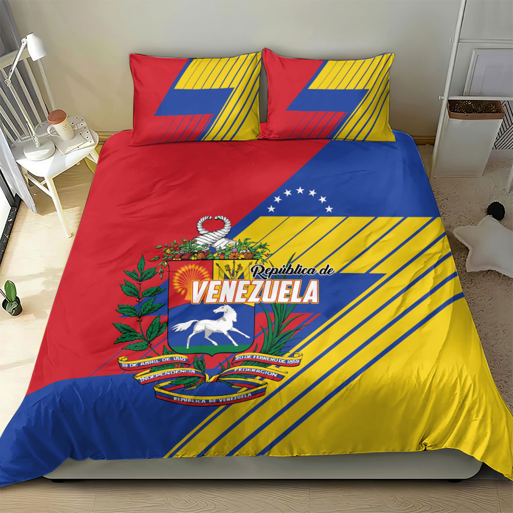 Republic of Venezuela Bedding Set Flag Color Inspired