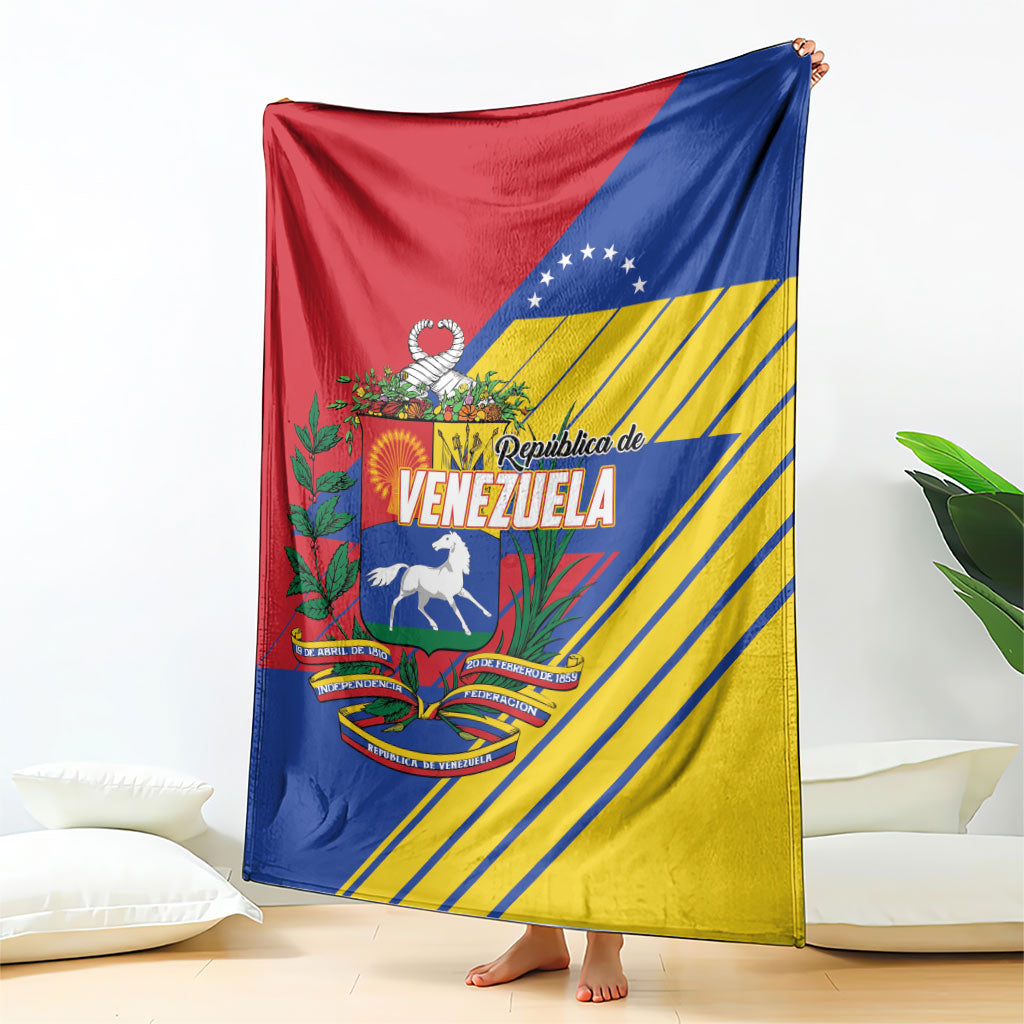 Republic of Venezuela Blanket Flag Color Inspired