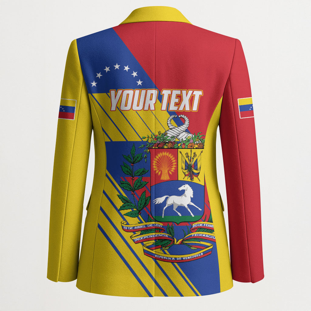 Personalized Republic of Venezuela Blazer Flag Color Inspired