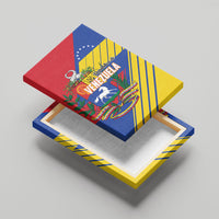 Republic of Venezuela Canvas Wall Art Flag Color Inspired