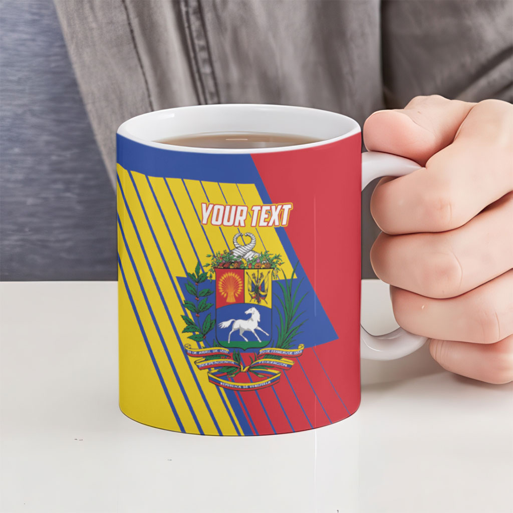 Personalized Republic of Venezuela Ceramic Mug Flag Color Inspired