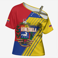 Personalized Republic of Venezuela Cross Shoulder Shirt Flag Color Inspired