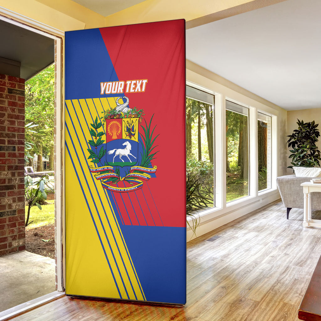 Personalized Republic of Venezuela Door Cover Flag Color Inspired