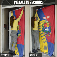 Personalized Republic of Venezuela Door Cover Flag Color Inspired