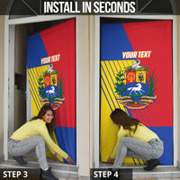 Personalized Republic of Venezuela Door Cover Flag Color Inspired