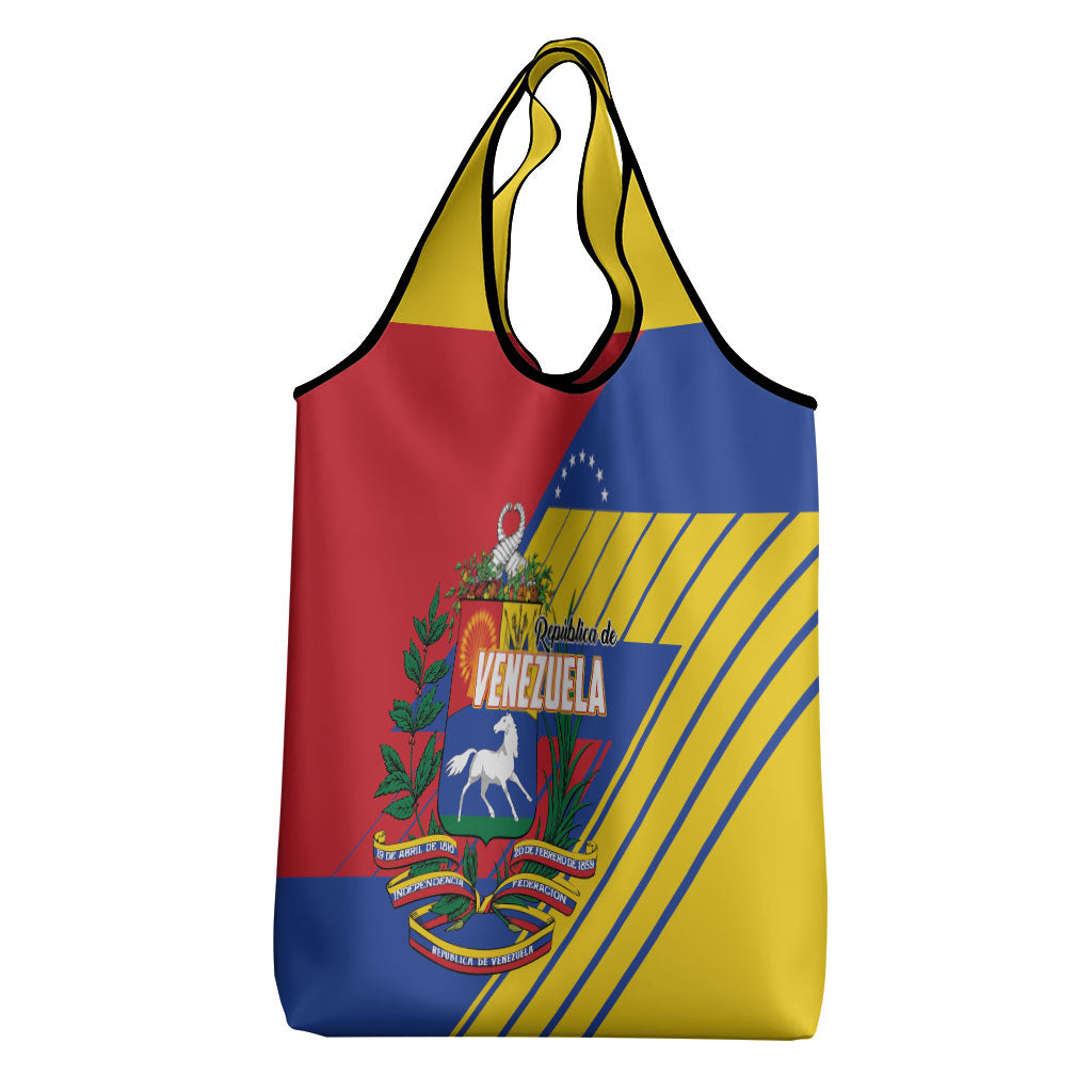 Republic of Venezuela Grocery Bag Flag Color Inspired