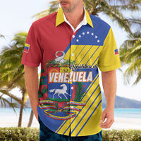 Personalized Republic of Venezuela Hawaiian Shirt Flag Color Inspired