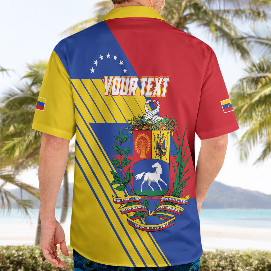 Personalized Republic of Venezuela Hawaiian Shirt Flag Color Inspired